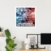 Love Your Country Poster (Heimbüro)