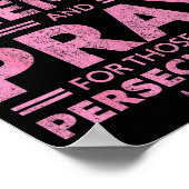 Love Your Enemies Bible Verse For Women Girl Valen Poster (Ecke)