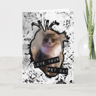 love your pet day feiertagskarte