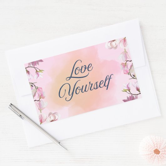 Love Yourself Aesthetic Sticker (Umschlag)