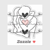 Love Yourself Self Care Aufkleber (Blatt)