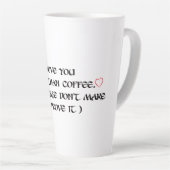 Loveable Liebe Latte Tasse (Rechte Ecke)