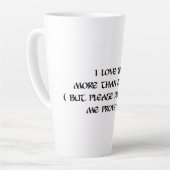 Loveable Liebe Latte Tasse (Linke Ecke)