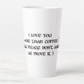 Loveable Liebe Latte Tasse (Vorderseite)