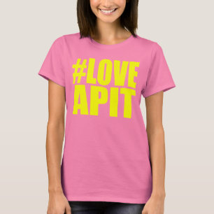 #LOVEAPIT Frauen-Gelb OM T - ANDERER FARBnutzen T-Shirt