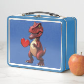 Loveasaurus Dinosaur Metal Lunchbox (Beispiel)