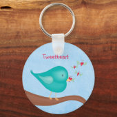 Lovebird beim Lovebug Schlüsselanhänger (Vorderseite)