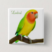 Lovebird-Button Button (Vorderseite)