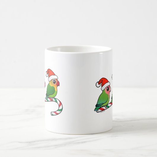 Lovebird Candy Cane Verwandlungstasse (Mittel)