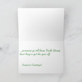 Lovebird Christmas Card Feiertagskarte (Innenseite)