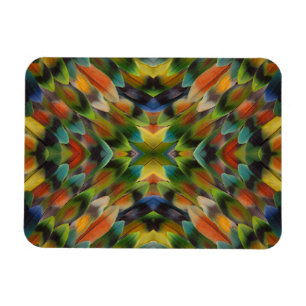 Lovebird Fether Kaleidoskop Magnet