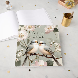 LoveBird Florale Verlobungsfeier Gästebuch