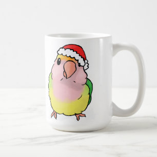 Lovebird in einem Hut Kaffeetasse
