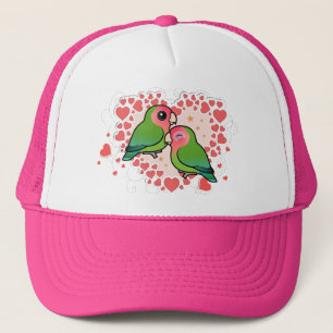 Lovebird-Liebe-Herz Truckerkappe