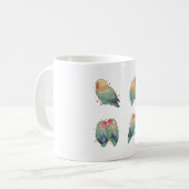 Lovebird Magic Kaffeetasse (Vorderseite Links)