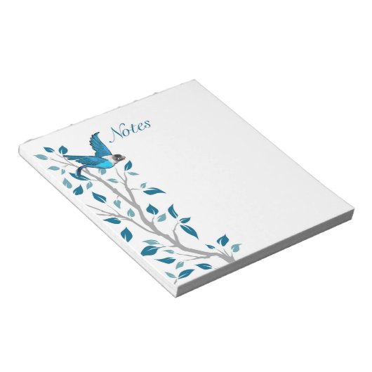 Lovebird-Notes Notizblock (angewinkelt)