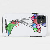 Lovebirdfall im WEISS Case-Mate iPhone Hülle (Rückseite (Horizontal))