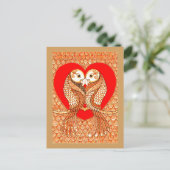 Lovebirds 2 postkarte (Stehend Vorderseite)