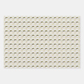 Lovebirds auf einem Kirschblütenkreis Geschenkpapier Set (Vorderseite 3)