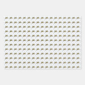 Lovebirds auf einem Kirschblütenkreis Geschenkpapier Set (Vorderseite)