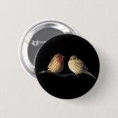 Lovebirds Button (Vorne & Hinten)