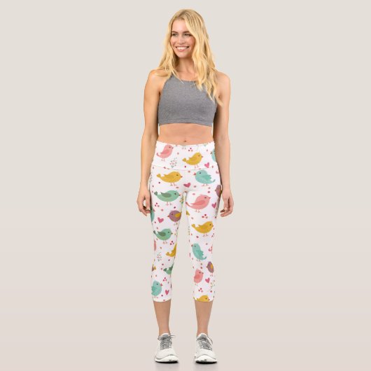 Lovebirds Capri Leggings (Vorderseite)