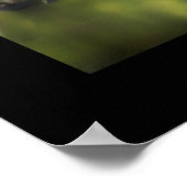 Lovebirds Denke ökologisch Poster (Ecke)