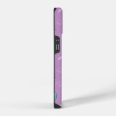 Lovebirds des Rainbow Colors Pattern iPhone Hülle (Rechte Seite)