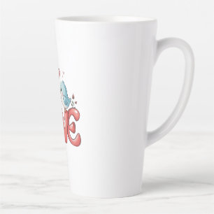 Lovebirds Ein bisschen Liebe Zwei Herzen, ein Lied Milchtasse