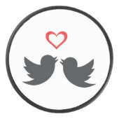 LOVEBIRDS EISHOCKEY PUCK (Vorderseite)