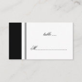 Lovebirds Empfang Sitzplätze Platzkarten (Rückseite)