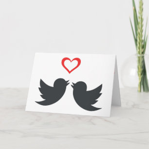 LOVEBIRDS FEIERTAGSKARTE