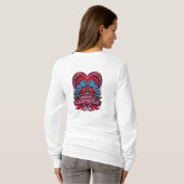 Lovebirds Forever – Romantic Valentine’s Day Coupl T-Shirt (Schwarz voll)