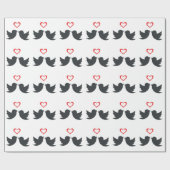 LOVEBIRDS GESCHENKPAPIER (Flach)
