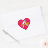 Lovebirds Heart Stickers (Umschlag)