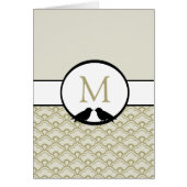 Lovebirds Hochzeitsprogramme (Vorne)