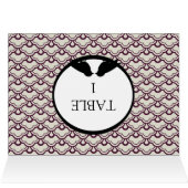 Lovebirds Hochzeitstipptafeln (Innenansicht Horizontal (Oben))