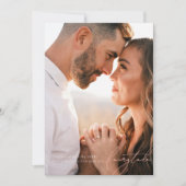 Lovebirds im Paradies Foto Save The Date (Vorderseite)