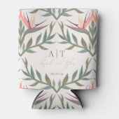 Lovebirds im Paradies Personalisiert Dosenkühler (Vorderseite)