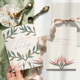 Lovebirds im Paradies Save The Date