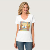 Lovebirds im Paradies Shirt (Vorderseite Vollansicht)