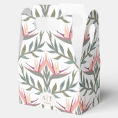 Lovebirds in Paradise Gefälligkeitsbox Geschenkschachtel (Geöffnet)