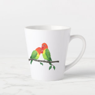 Lovebirds Inspiration Latte Tasse