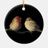 Lovebirds Keramikornament (Hinten)