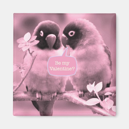 Lovebirds Magnet (Vorne)