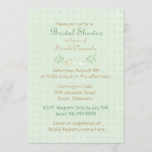 Lovebirds Mint Wedding Brautparty