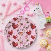 LoveBirds Pappteller (Party)