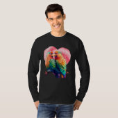Lovebirds Parrot  Lovebird Exotic Birds Bird T-Shirt (Vorne ganz)