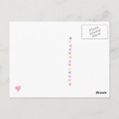 Lovebirds Postcard Postkarte (Rückseite)