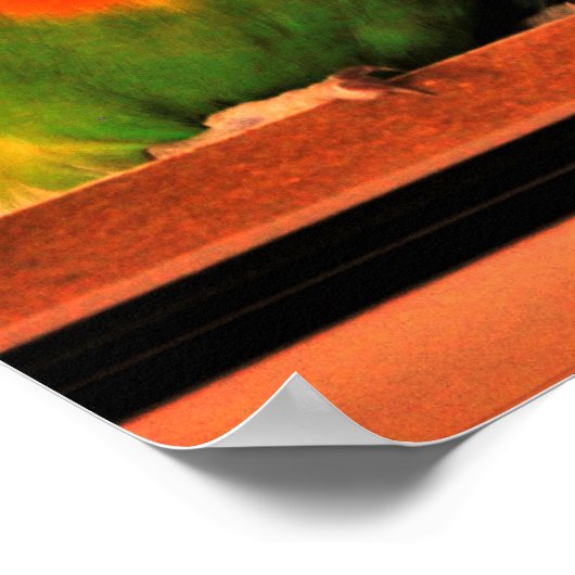 Lovebirds Poster (Ecke)